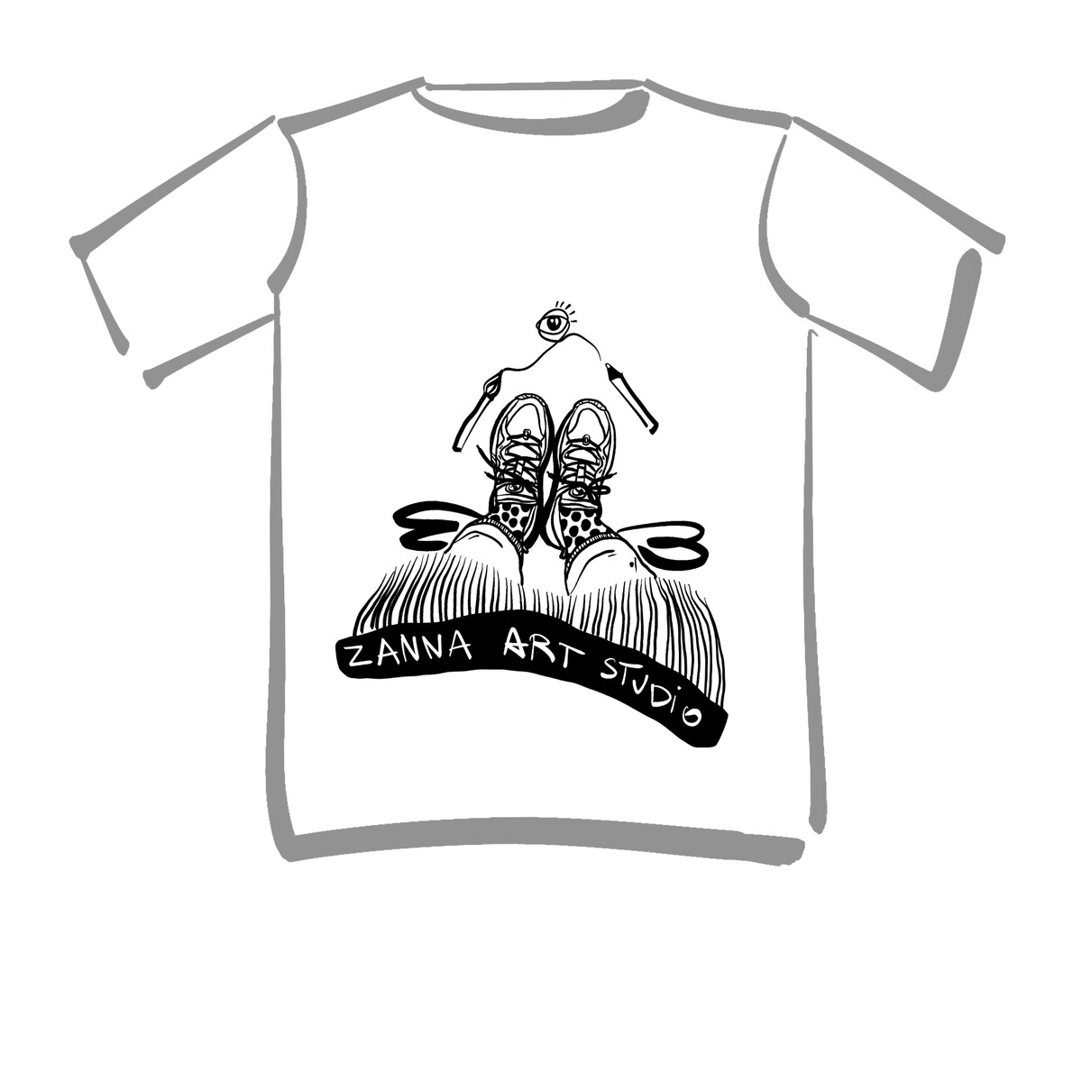 T-Shirt Zanna Art Studio
